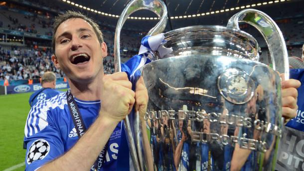 Lampard festeja la Champions | Foto: Getty Images