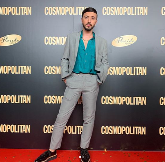 Fran Barreno en los Cosmpolitan Awards | Foto: Instagram @franbarreno