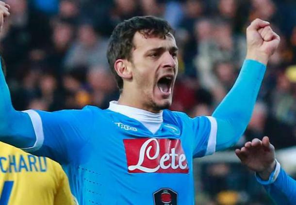 La rabbia di Gabbiadini dopo il gol al Frosinone - Foto: Goal.com