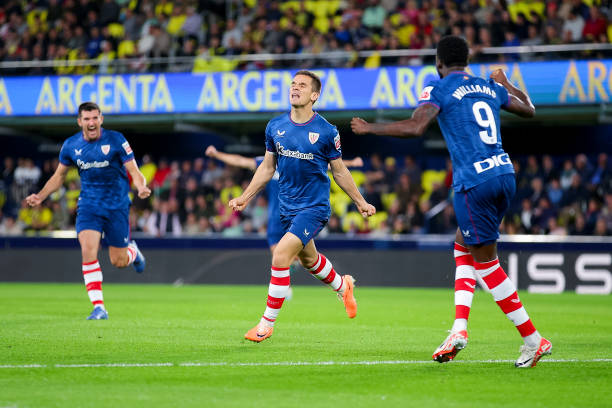 Galarreta celebrando su primer gol como león/ Fuente: Getty Images
