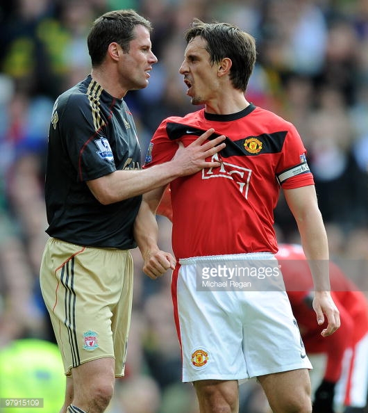 Manchester United should exploit Liverpool's back four, thinks Gary Neville (Photo: Michael Regan/Getty Images)