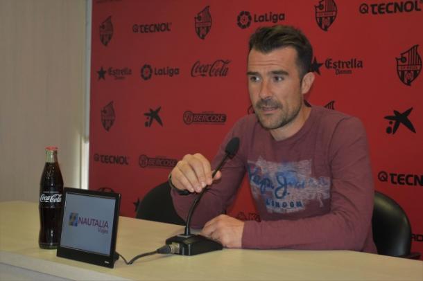 Aritz López Garai en rueda de prensa | CF Reus