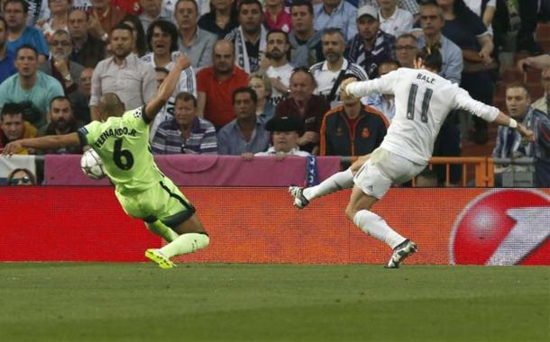 Bale's shot deflected from Fernando sends Madrid to 14th UCL final. Photo: AS