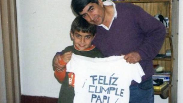 Paulo con il papà Adolfo | Foto via Gazzetta.it