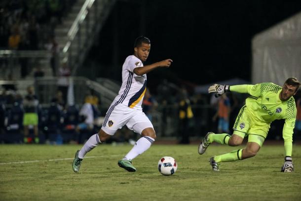 Giovani dos Santos scored three minutes after being substituted onto the pitch. | Photo: Los Angeles Galaxy