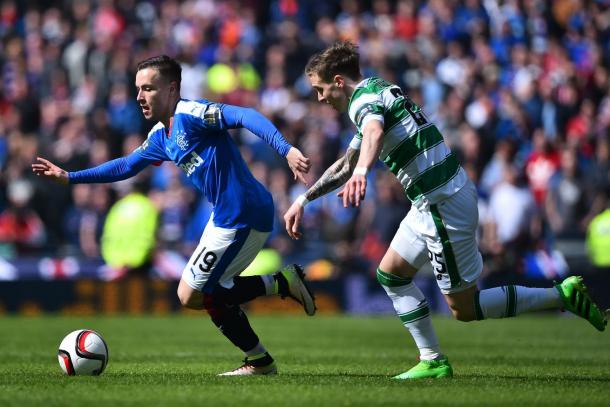 McKay in action against Celtic | Photo: Squawka.com