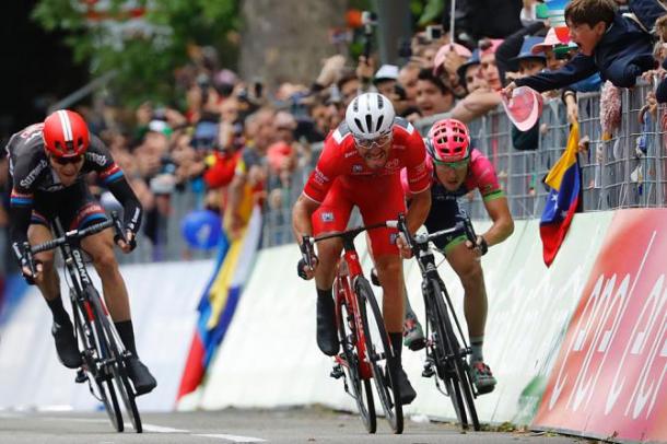 Nizzolo ganó la última etapa pero fue descalificado. | Fuente: Getty Images