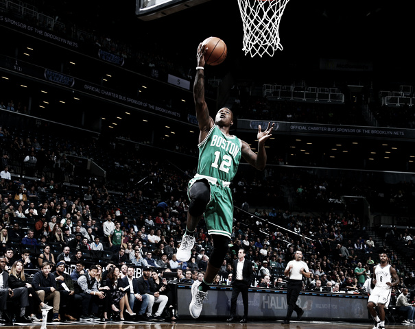 Terry Rozier en el partido de ayer frente a los Nets | NBA