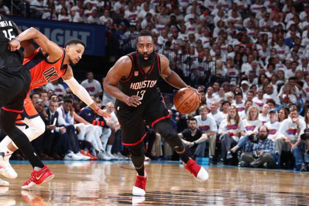 Los Rockets ganaron sin el mejor Harden | Foto: NBA.com/rockets vía Getty Images