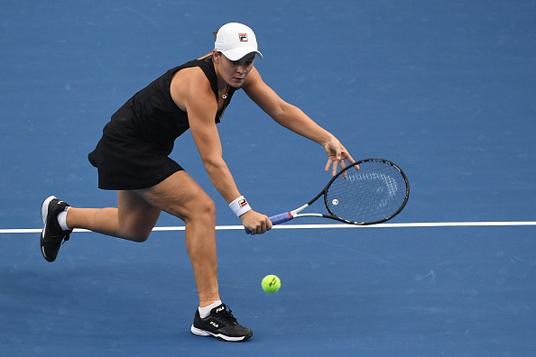 Ashleigh Barty's slow start to the match cost her the first set | Photo: Zhe Ji / Getty Images