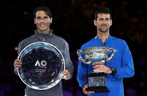 Djokovic beat Nadal in the Australian Open final last year (Image: Julian Finney)