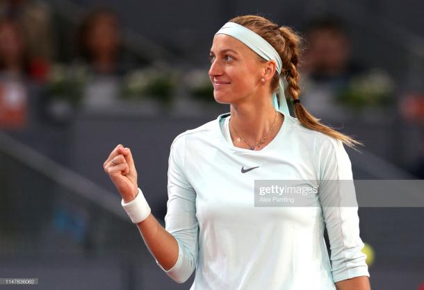 Petra Kvitova comes into Roland Garros as the best WTA player of the season so far (Getty/Alex Pantling)