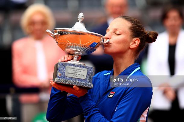 Pliskova has slowly become a dangerous player on clay (Getty/Clive Brunskill)
