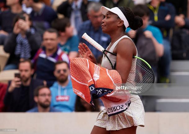 Williams lost in the first round at the French Open (Getty Images/Adam Pretty)