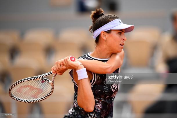 Tomljanovic fought hard but was ultimately outclassed (Getty Images/Clive Mason)