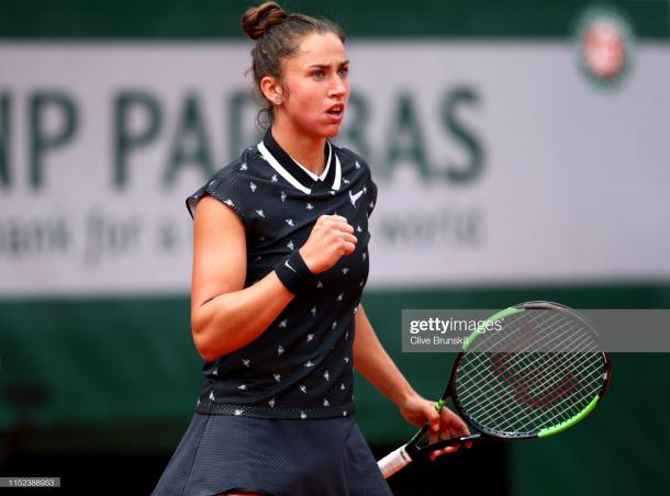 Sorribes Tormo proved more of a test in the second set after winning just one game in the third (Getty Images/Clive Brunskill)