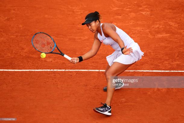 Osaka fought hard to reach the third round of the French Open (Getty Images/Clive Brunskill)