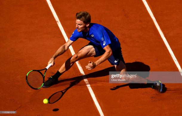 Goffin in action (Getty Images/Clive Brunskill)