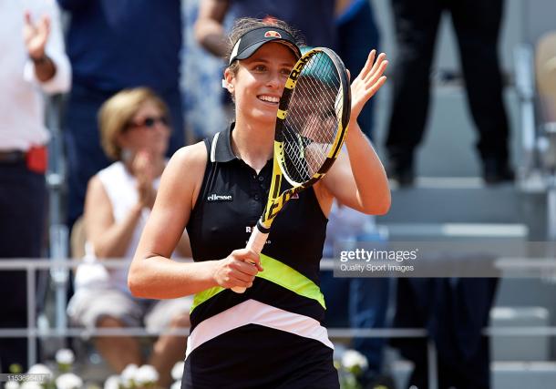 Konta reached the last four despite being seeded 26th (Getty Images/Aurelien Meunier)