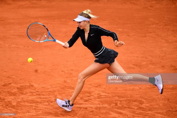 Anisimova was just three games from victory (Getty Images/Clive Mason)