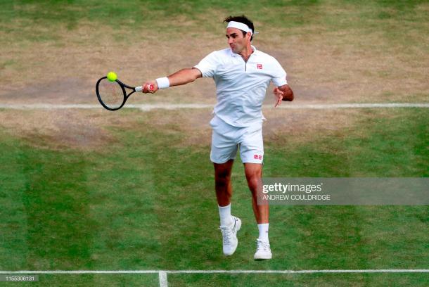 Federer closed the first set with a flourish to gain the early advantage/Photo: Andrew Couldridge/Getty Images
