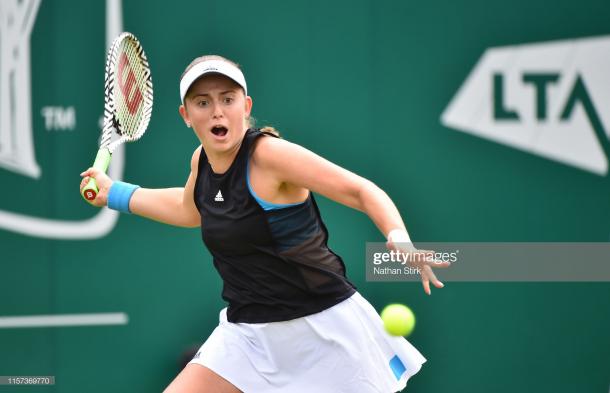 Ostapenko looks to continue her recent run on grass/Photo: Nathan Stirk/Getty Images