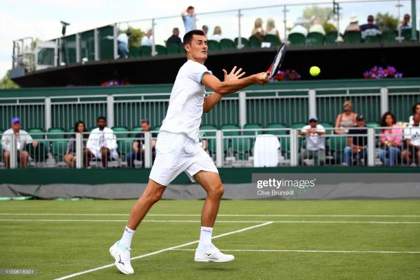 Tomic will play at the Atlanta Open this week (Image source: Clive Brunskill/Getty Images)