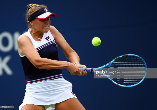 Sofia Kenin will take on Elina Svitolina tomorrow | Photo: Vaughn Ridley/Getty Images