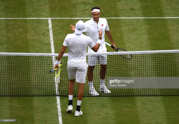 Berrettini was competing in his first Grand Slam fourth round (Image source: Shaun Botterill/Getty Images)