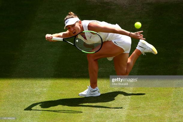 Simona Halep will look to defend as well as usual to frustrate her opponent (Getty Images/Clive Brunskill)