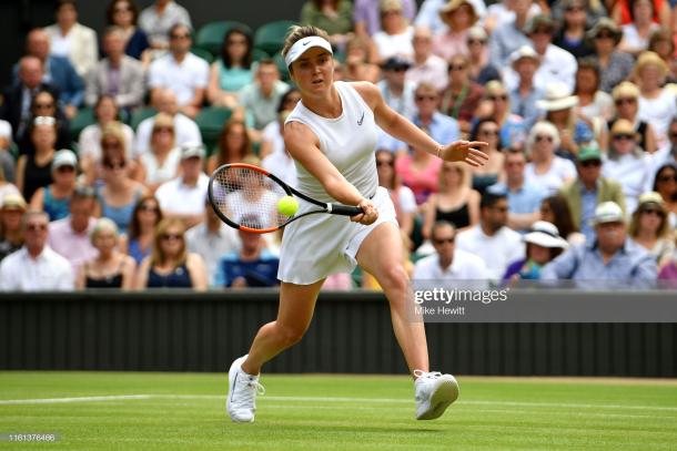 Svitolina had a good run to reach her first Grand Slam semifinal (Getty Images/Mike Hewitt)