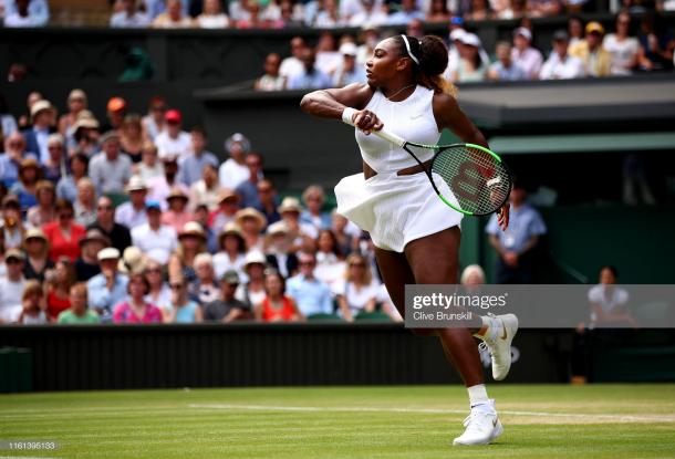 Williams was in full flight in a dominant semifinal performance (Getty Images/Clive Brunskill)