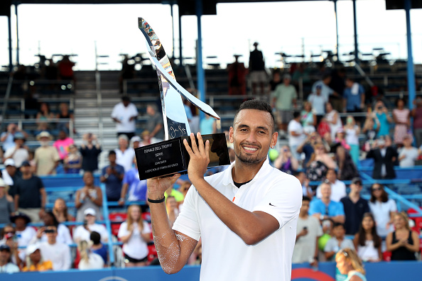 Nick Kyrgios won the Men's Singles at the Citi Open last summer (Image: Rob Carr)