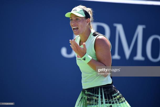 It was a frustrating US Open campaign for Angelique Kerber | Photo: Emilee Chinn/Getty Images