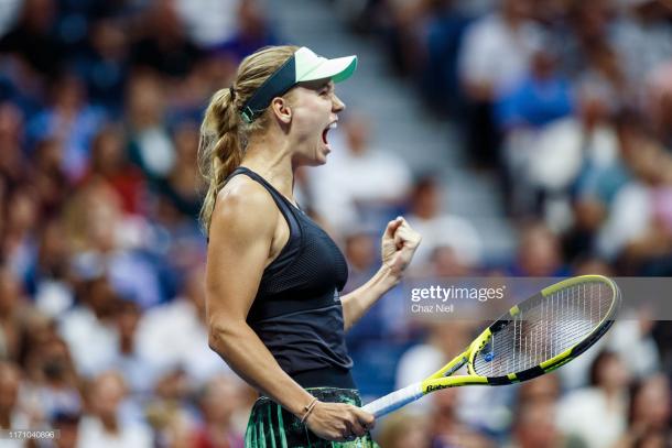 Caroline Wozniacki has been impressive in New York this week | Photo: Chaz Niell/Getty Images