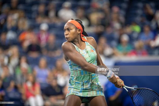 Cori Gauff has been on fire in her opening matches of the week | Photo: Tim Clayton/Corbis via Getty Images
