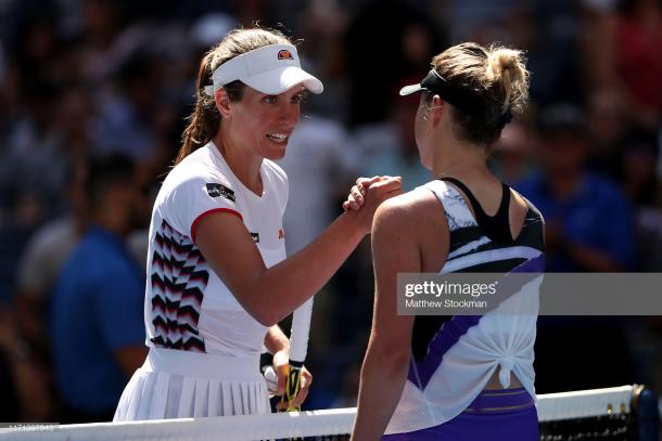 This will be Svitolina's second semifinal. She reached her first one at Wimbledon this year. (Getty Images/Matthew Stockman)