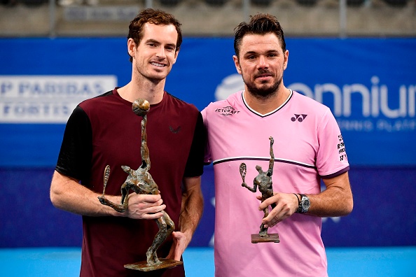 Murray beat Wawrinka in the Antwerp Open final in 2019 (Image: John Thys)