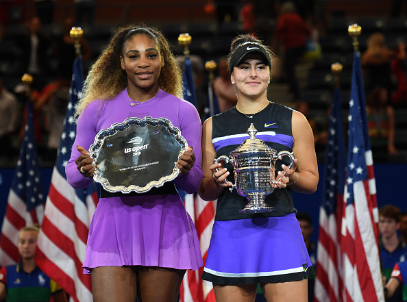 Andreescu beat Serena Williams to win the title (Image:Paul Popper)