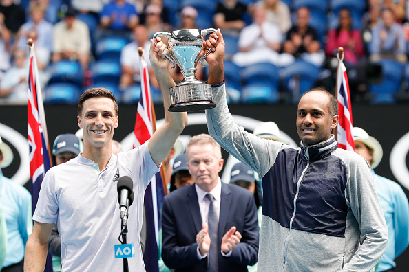 Ram and Salisbury won the Australian Open (Image: Fred Lee)