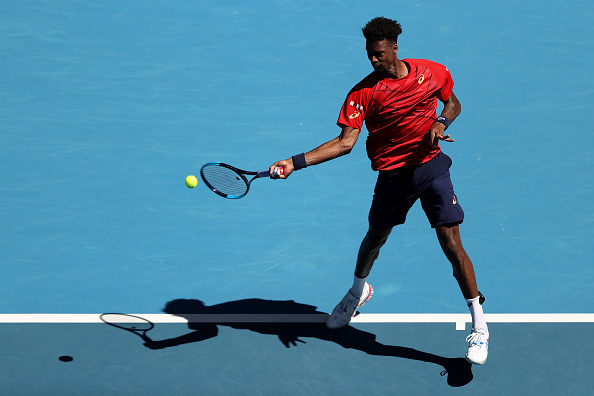 Monfils will look to dictate play with his big groundstrokes (Photo: Clive Brunskill)