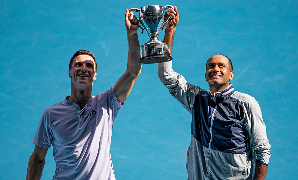 Joe Salisbury and Rajeev Ram won the Australian Open earlier this season (Image: TPN)