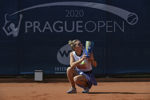 Halep's announcement came fresh off her Prague Open triumph yesterday (Image: Sport Images)