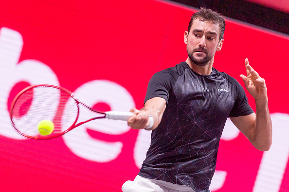 Cilic returning a forehand DeFodi Images