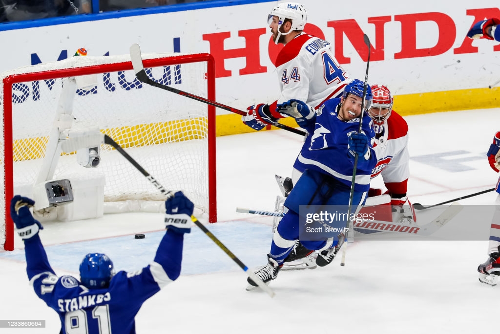 Colton celebrates the Cup-clinching goal/Photo: 