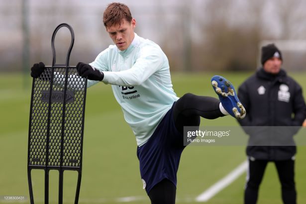 LEICESTER, ENGLAND - FEBRUARY 08: Jannik Vestergaard of Leicester City during the Leicester City training session at Leicester City Training Ground, Seagrave on February 08th, 2022 in Leicester, United Kingdom. (Photo by Plumb Images/Leicester City FC via Getty Images)