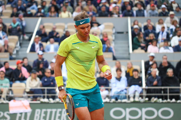 The Spaniard remained on course for a 14th <strong><a  data-cke-saved-href='https://www.vavel.com/en-us/tennis-usa/2022/05/16/1111858-french-open-qualifiers-day-1-what-to-watch-for.html' href='https://www.vavel.com/en-us/tennis-usa/2022/05/16/1111858-french-open-qualifiers-day-1-what-to-watch-for.html'>Roland Garros</a></strong> title/Photo: Ibrahim Ezzat/NurPhoto via Getty Images