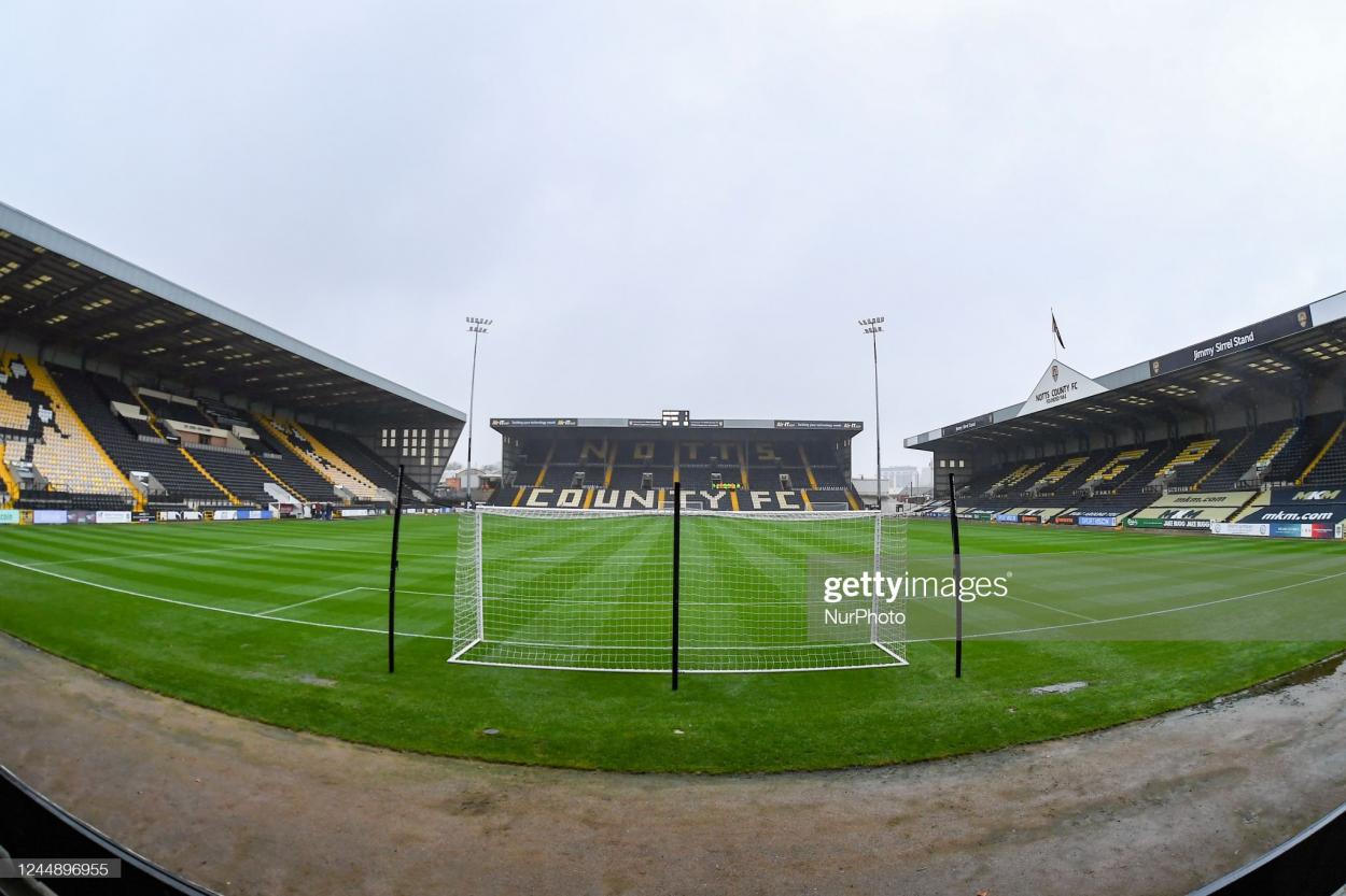 Meadow Lane has been home to the Magpies since 1910 (Photo by Jon Hobley/MI News/NurPhoto via Getty Images)