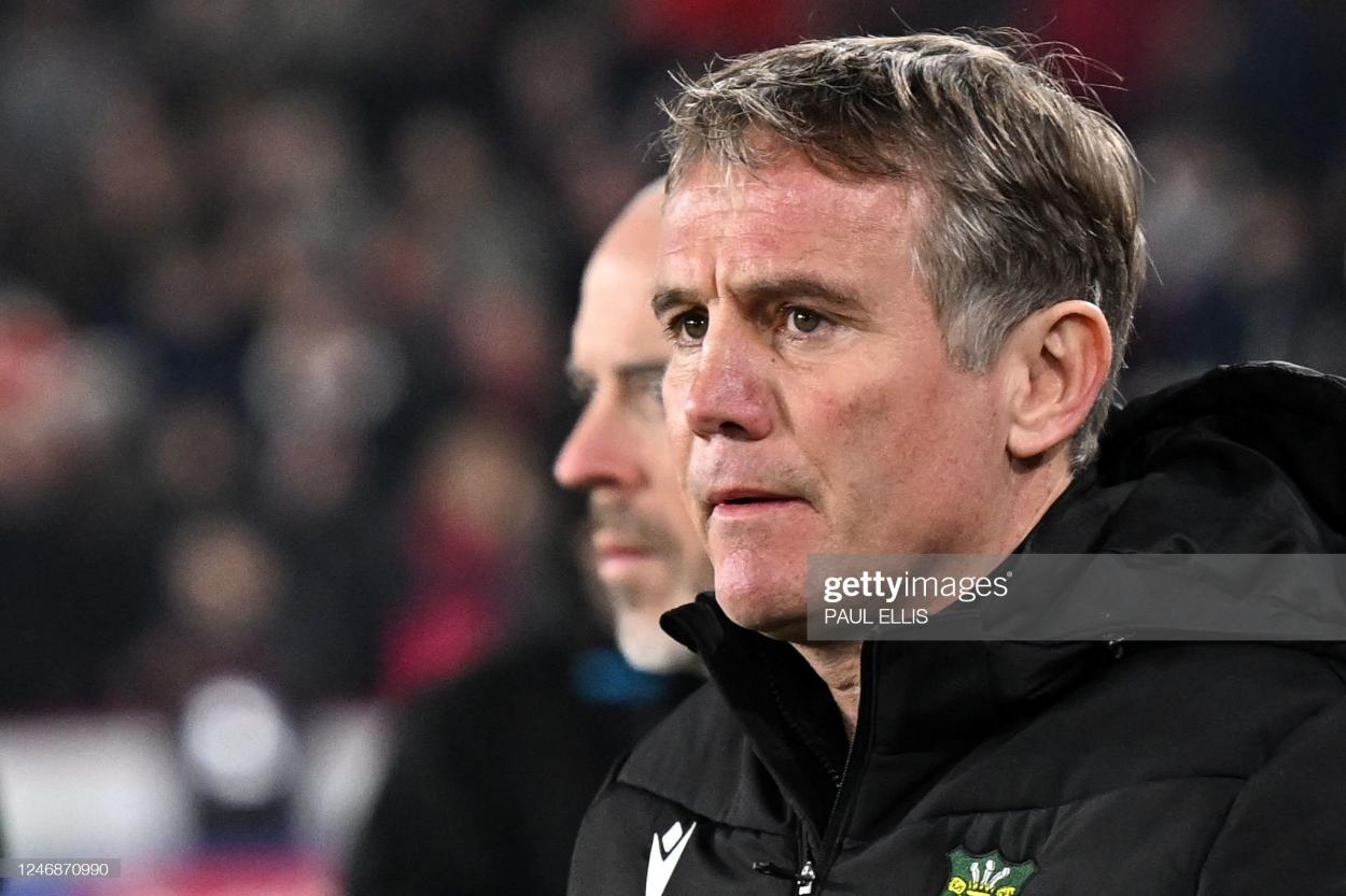Now in his second season with Wrexham, Phil Parkinson aims to restore their long-awaited Football League status (Photo by PAUL ELLIS/AFP via Getty Images)