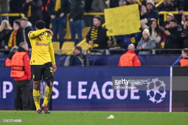 Jude Bellingham cut a frustrated figure in Dortmund's second-leg defeat to Chelsea | Creator: DeFodi Images  |  Credit: DeFodi Images Copyright: 2023 DeFodi Images